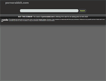 Tablet Screenshot of pornorabbit.com